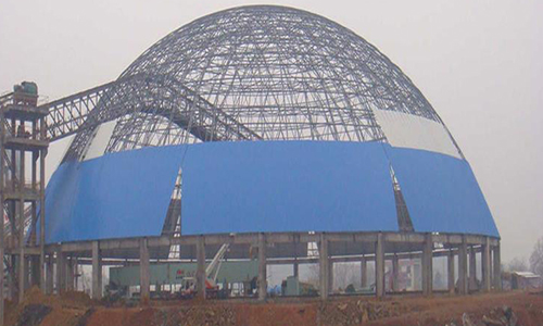 韶关螺栓球网架加工的注意事项